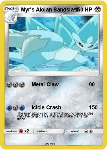 Pokemon Myr's Alolan Sandslash