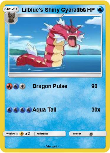 Pokemon Lilblue's Shiny Gyarados