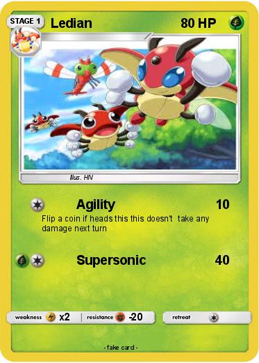 Pokemon Ledian