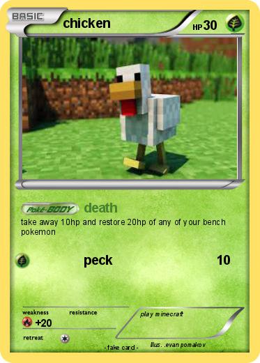 Pokemon chicken