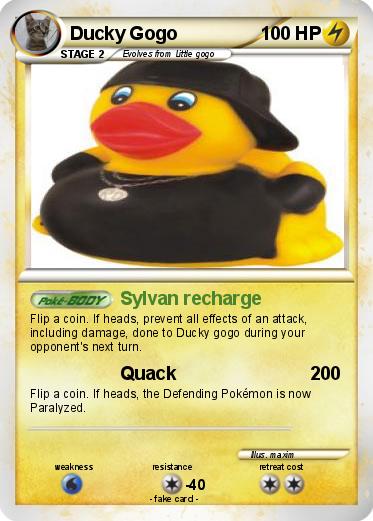 Pokemon Ducky Gogo