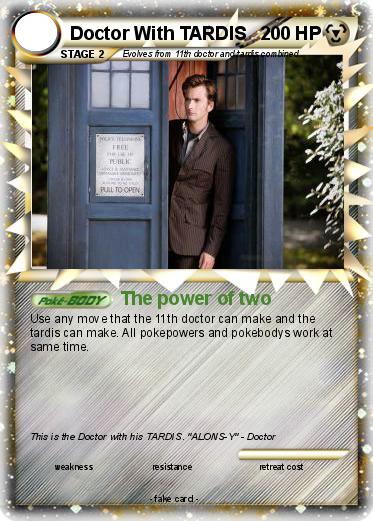 Pokemon Doctor With TARDIS