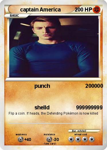 Pokemon captain America