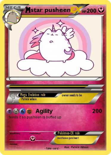 Pokemon star pusheen