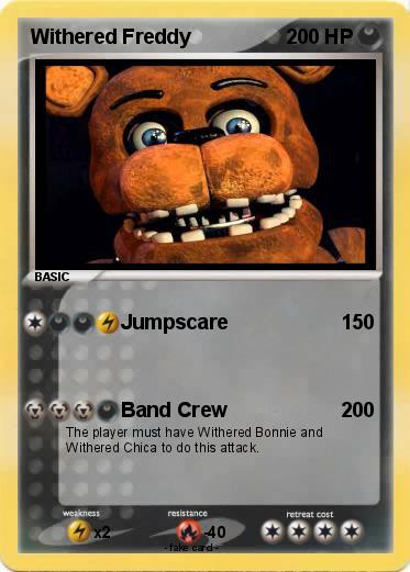 Pokemon Withered Freddy