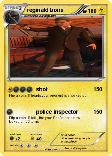 Pokemon reginald boris