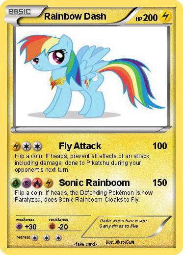 Pokemon Rainbow Dash