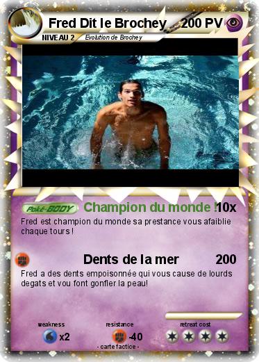 Pokemon Fred Dit le Brochey
