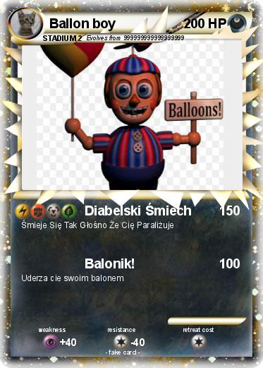 Pokemon Ballon boy