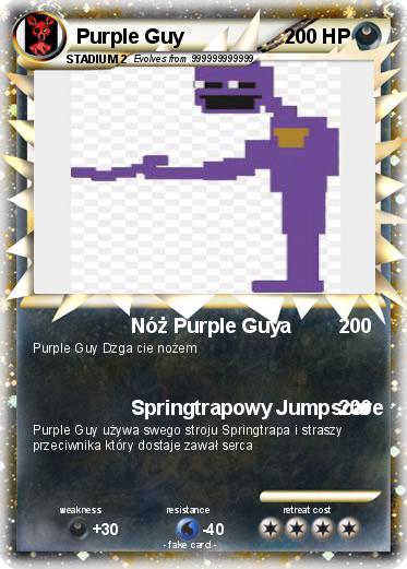 Pokemon Purple Guy