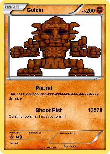 Pokemon Golem