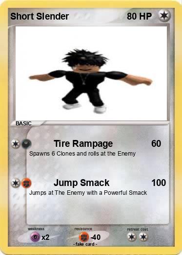 Pokemon Short Slender