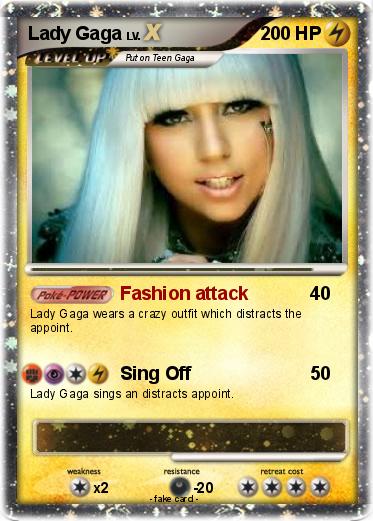 Pokemon Lady Gaga