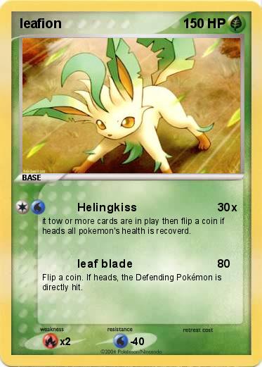 Pokemon leafion