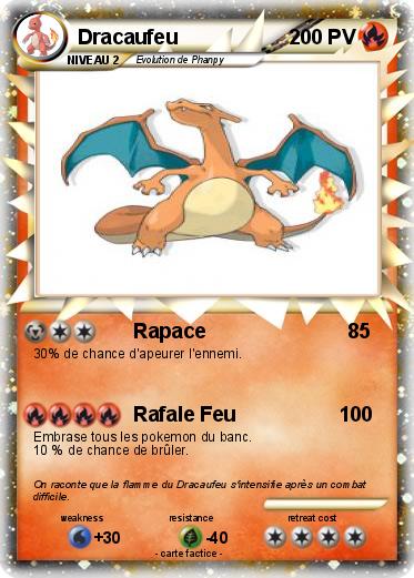 Pokemon Dracaufeu