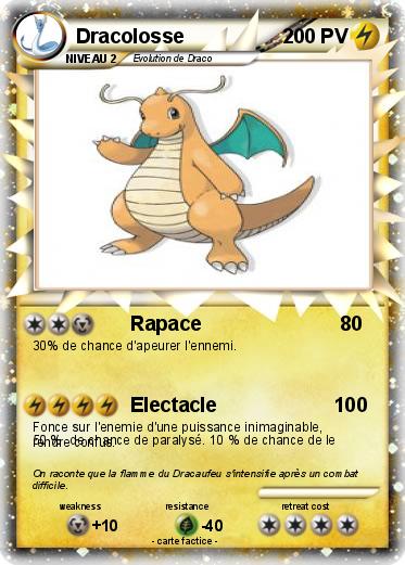 Pokemon Dracolosse