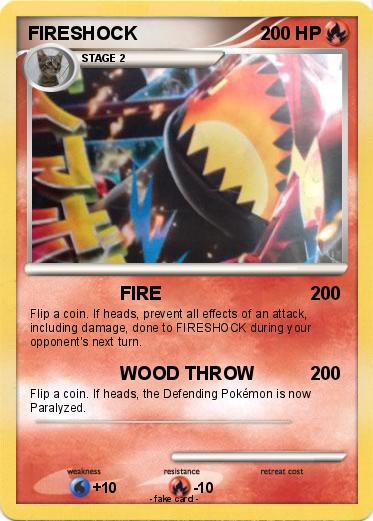 Pokemon FIRESHOCK