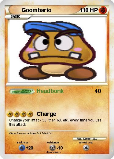 Pokemon Goombario