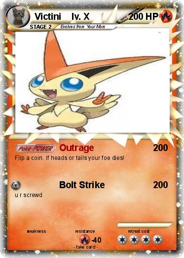 Pokemon Victini    lv. X