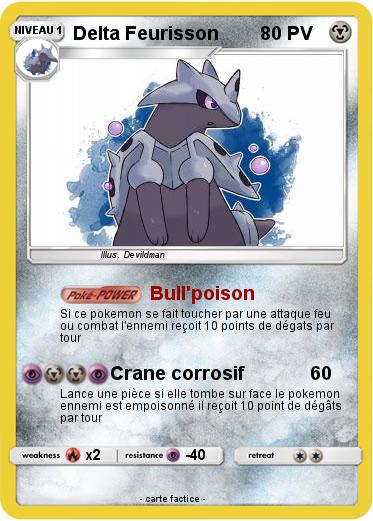 Pokemon Delta Feurisson