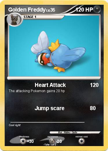 Pokemon Golden Freddy
