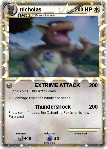 Pokemon nicholas