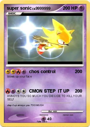 Pokemon super sonic