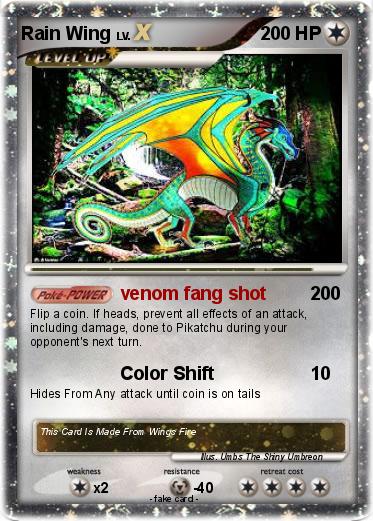 Pokemon Rain Wing
