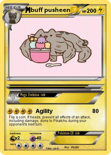 Pokemon buff pusheen