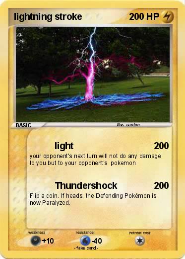 Pokemon lightning stroke