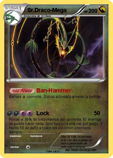 Pokemon Sr.Draco-Mega