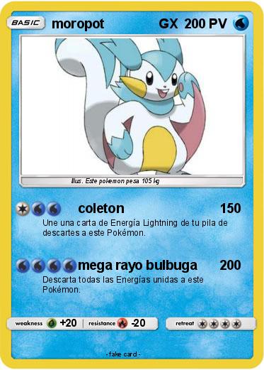 Pokemon moropot               GX