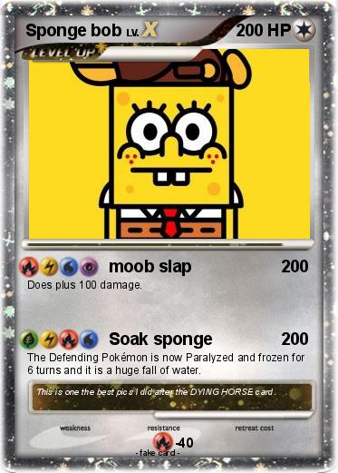 Pokemon Sponge bob