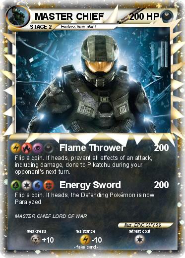 Pokemon MASTER CHIEF