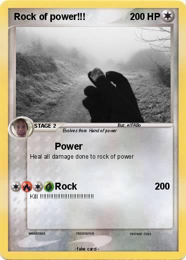 Pokemon Rock of power!!!