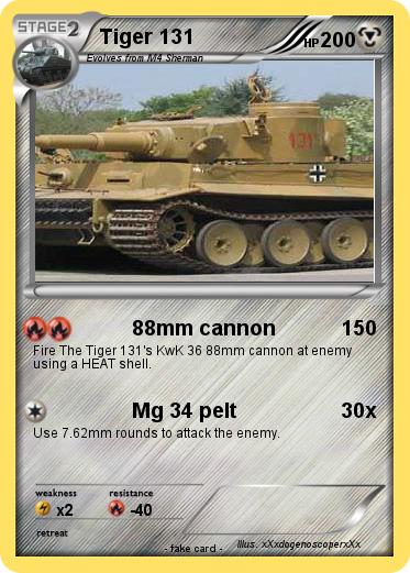 Pokemon Tiger 131