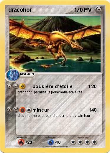 Pokemon dracohor                            1