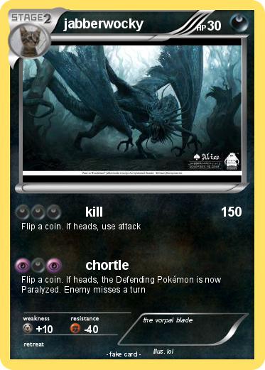 Pokemon jabberwocky