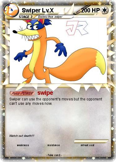 Pokemon Swiper Lv.X