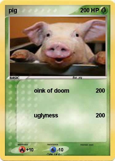Pokemon pig