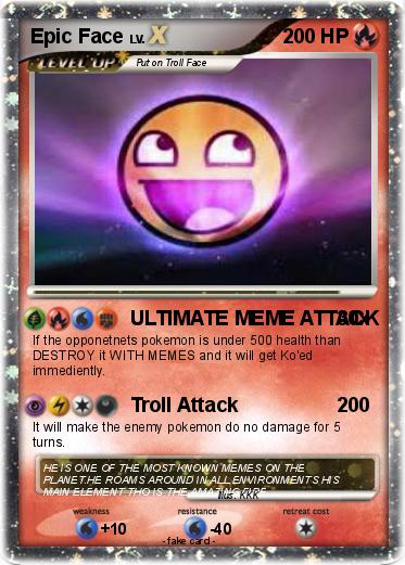 Pokemon Epic Face