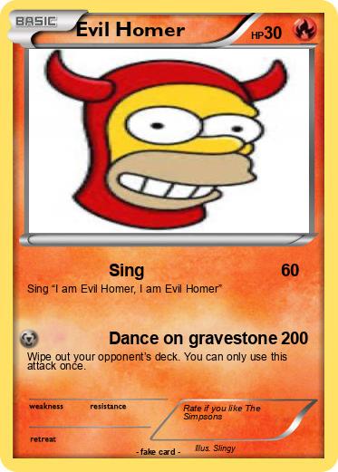 Pokemon Evil Homer