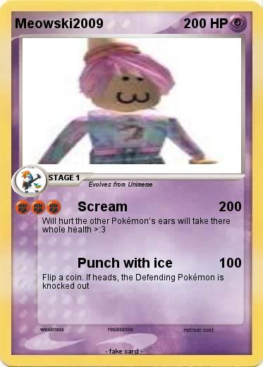 Pokemon Meowski2009