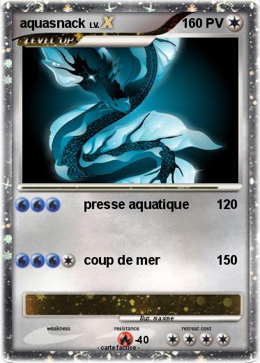 Pokemon aquasnack