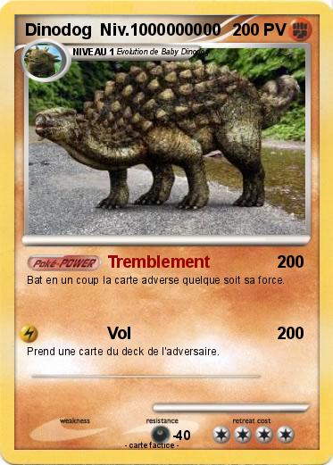 Pokemon Dinodog  Niv.1000000000