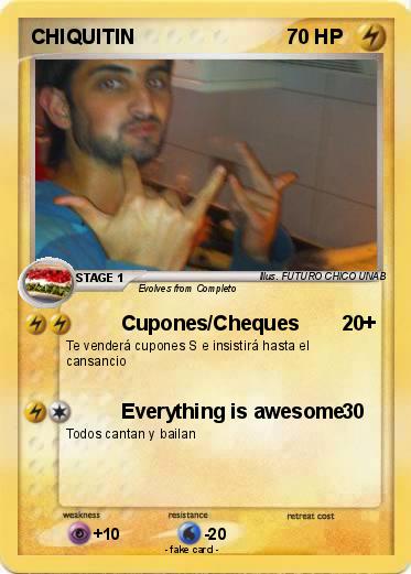 Pokemon CHIQUITIN