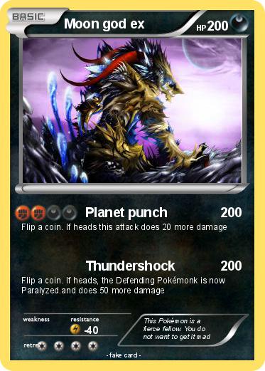 Pokemon Moon god ex