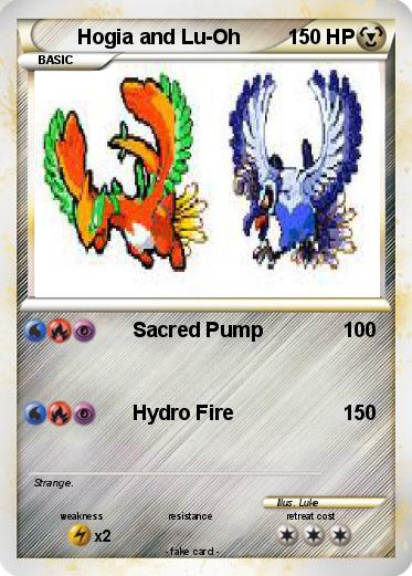 Pokemon Hogia and Lu-Oh
