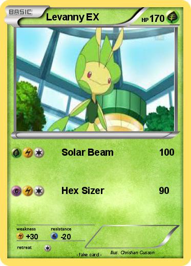 Pokemon Levanny EX