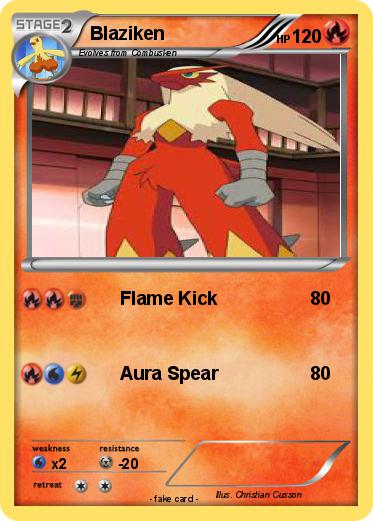 Pokemon Blaziken